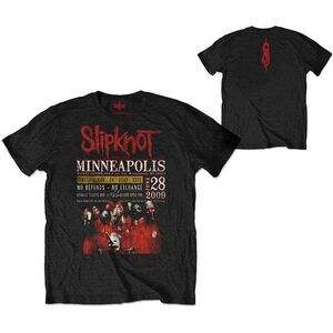 Slipknot Unisex Adult Minneapolis 09 T-Shirt / Black